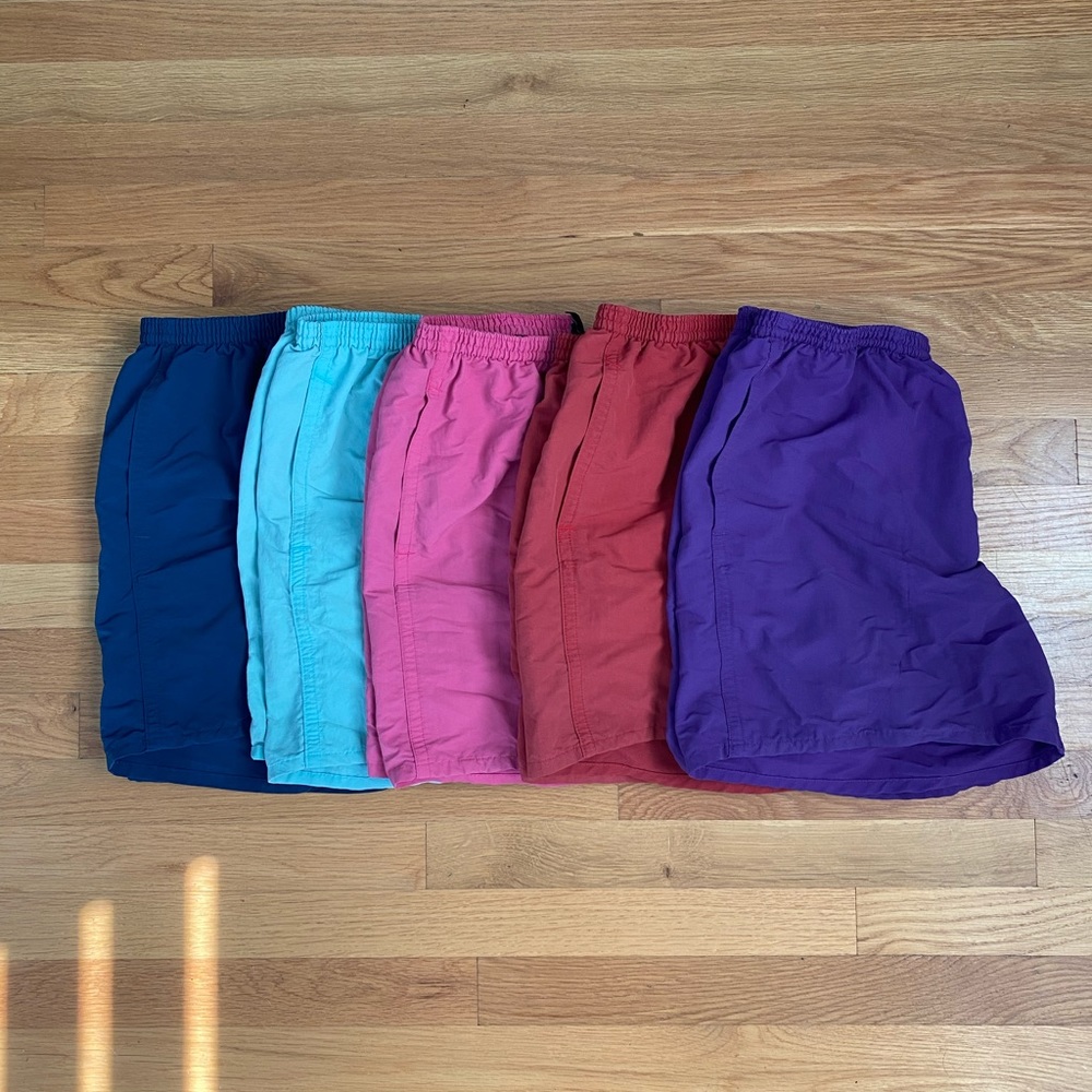 5 Pairs of Patagonia Baggies